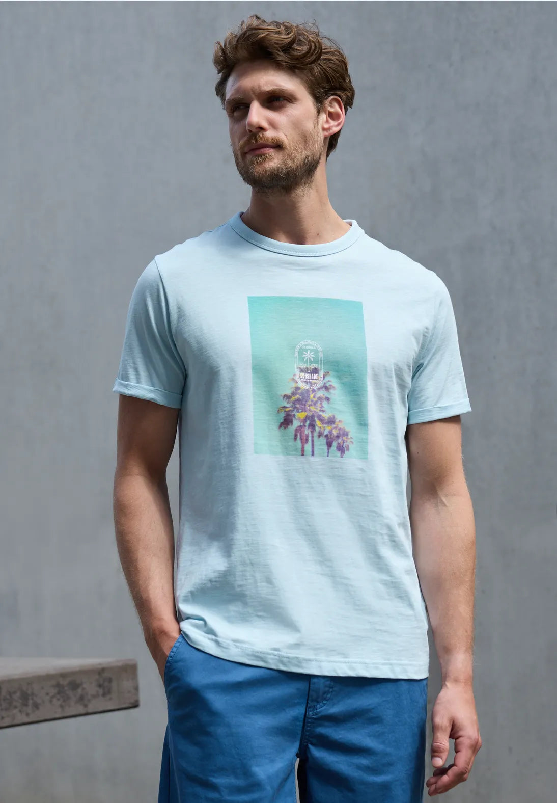 STREET ONE MEN CAMISETA CON ESTAMPADO GRAFICO