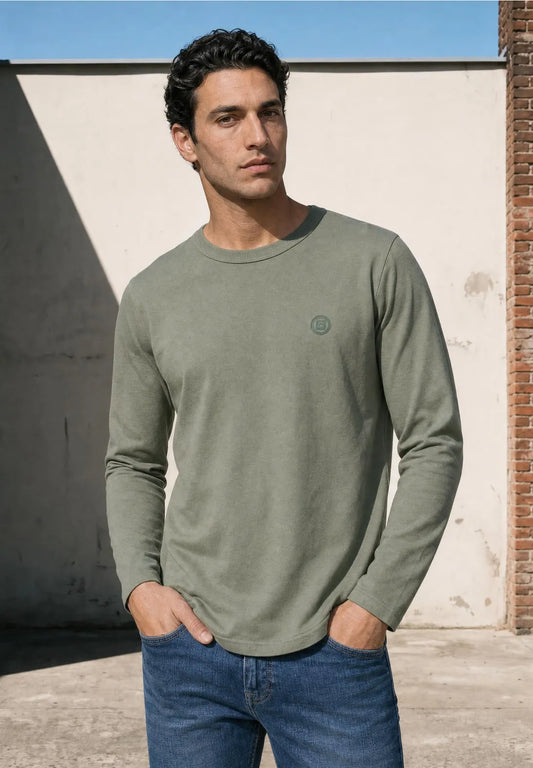 CAMISETA HOMBRE MANGA LARGA. EN3CALAFELL