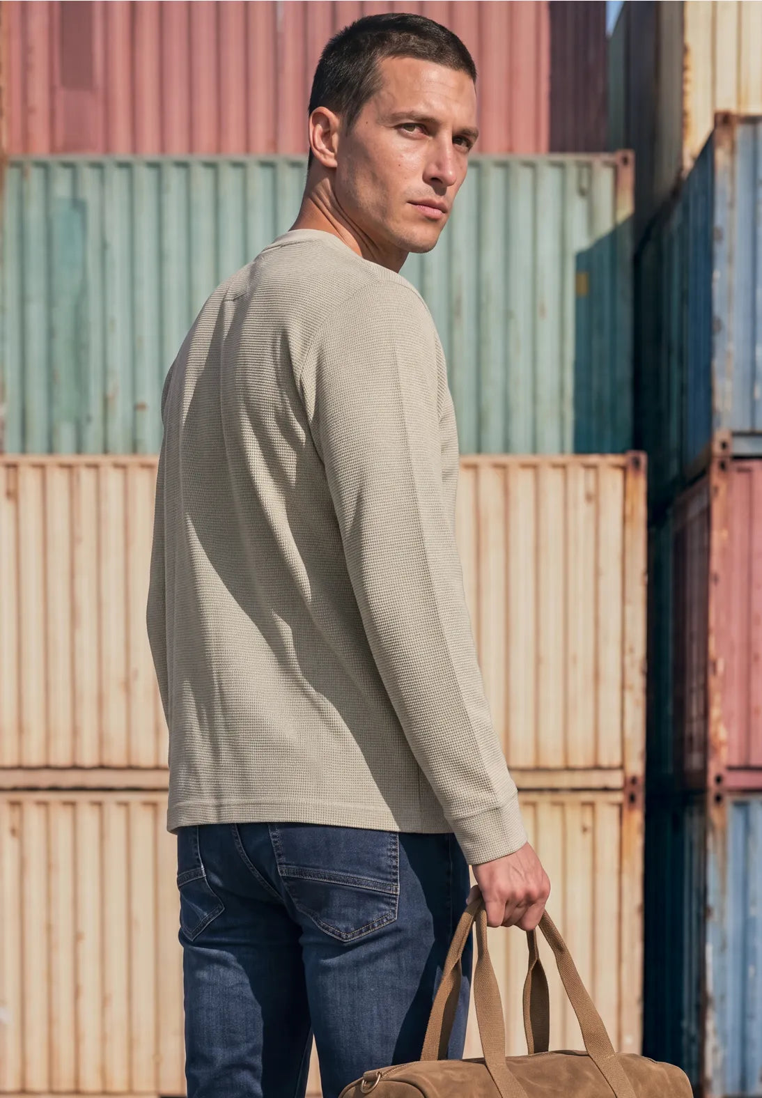 JERSEY DE PUNTO BICOLOR STREET ONE MEN