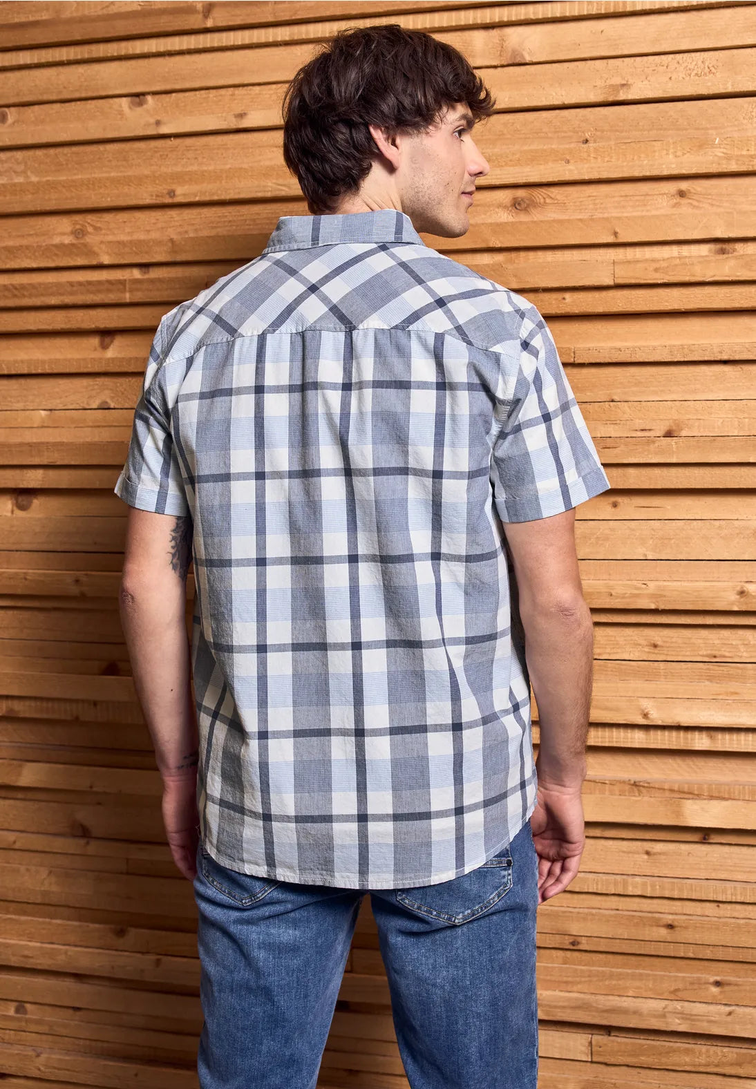 STREET ONE CAMISA MANGA CORTA A CUADROS