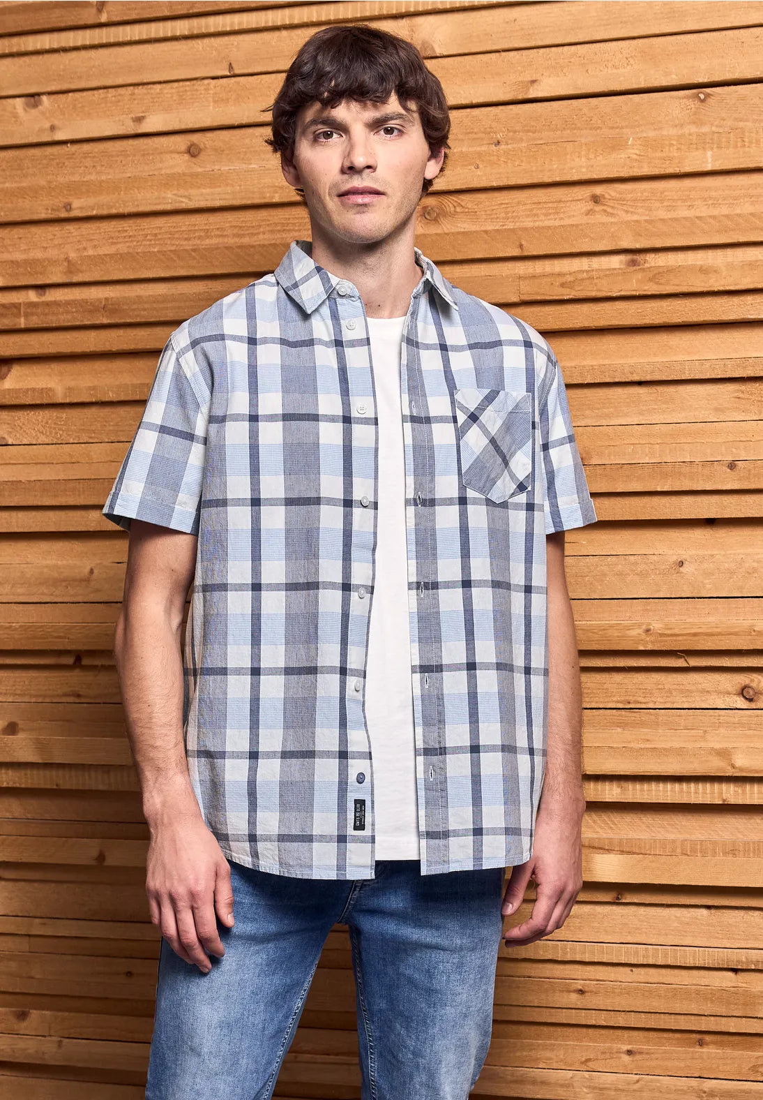 STREET ONE CAMISA MANGA CORTA A CUADROS
