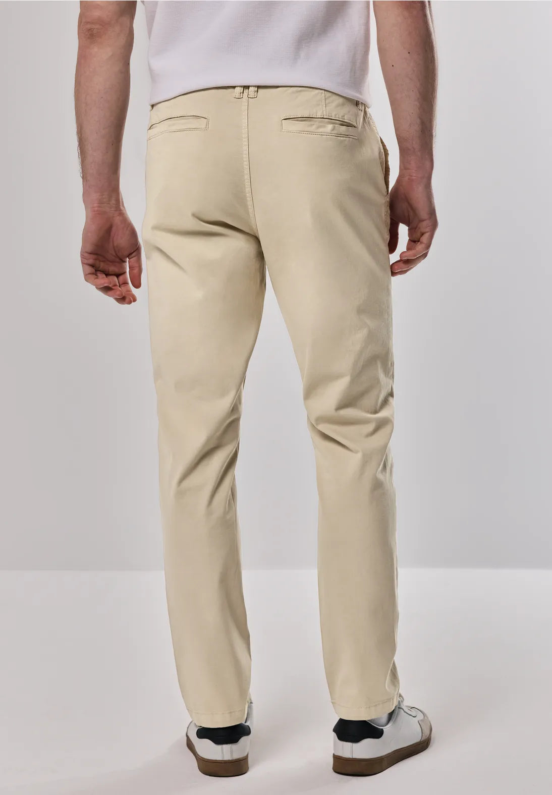 STREET ONE MEN PANTALON CHINO ELASTICO