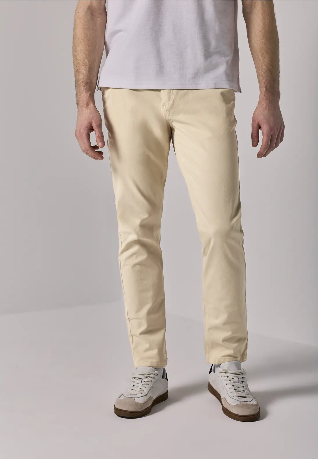 STREET ONE MEN PANTALON CHINO ELASTICO