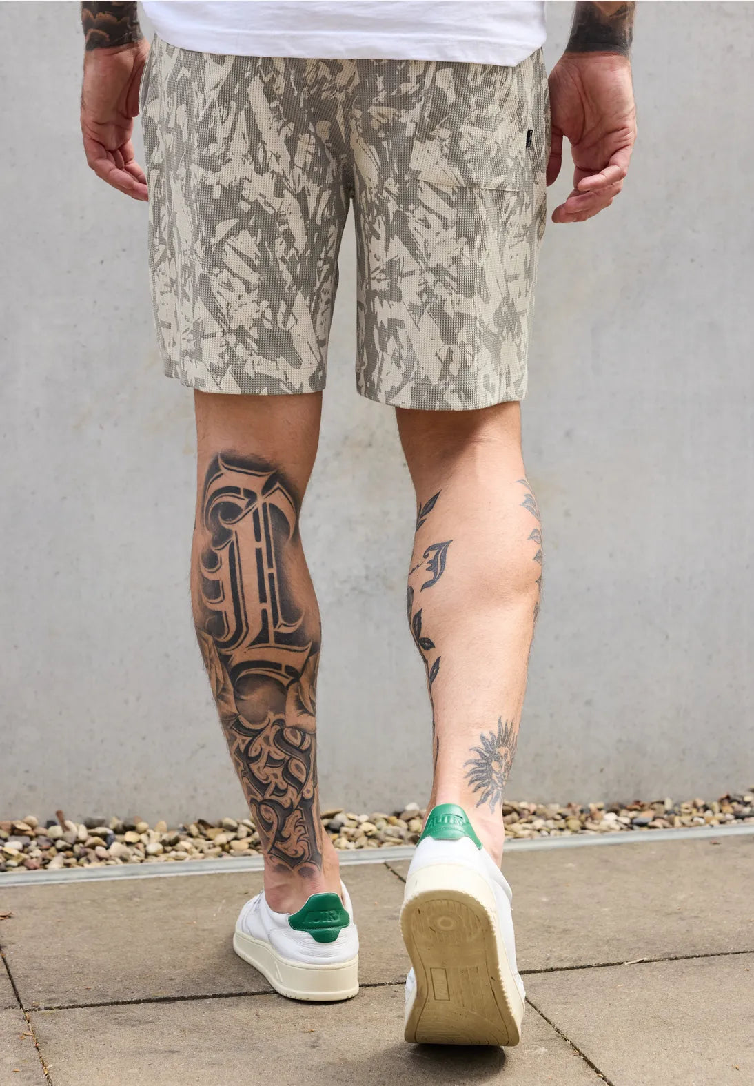 STREET ONE MEN PANTALON CORTO ELASTICO ESTAMPADO