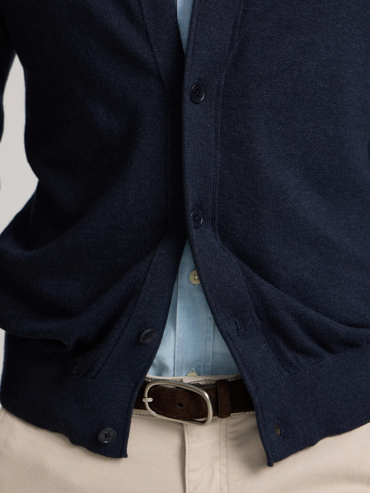 Cardigan Silbon Azul MMarino. EspritCalafell