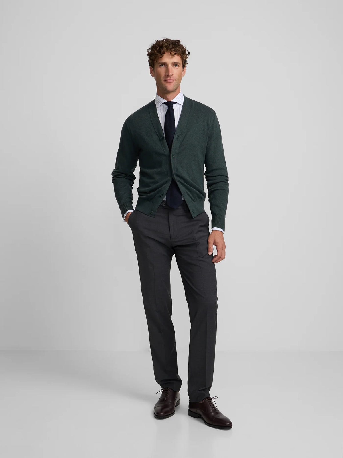 Cardigan Silbon verde. EspritCalafell