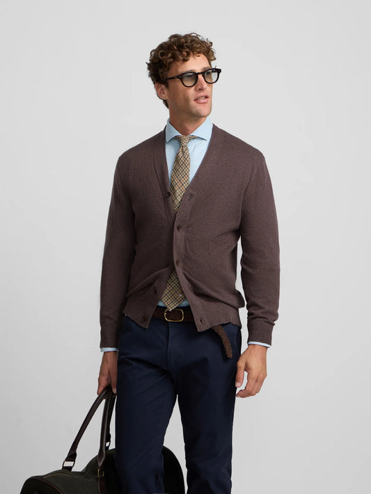 Cardigan Silbon marrón. EspritCalafell