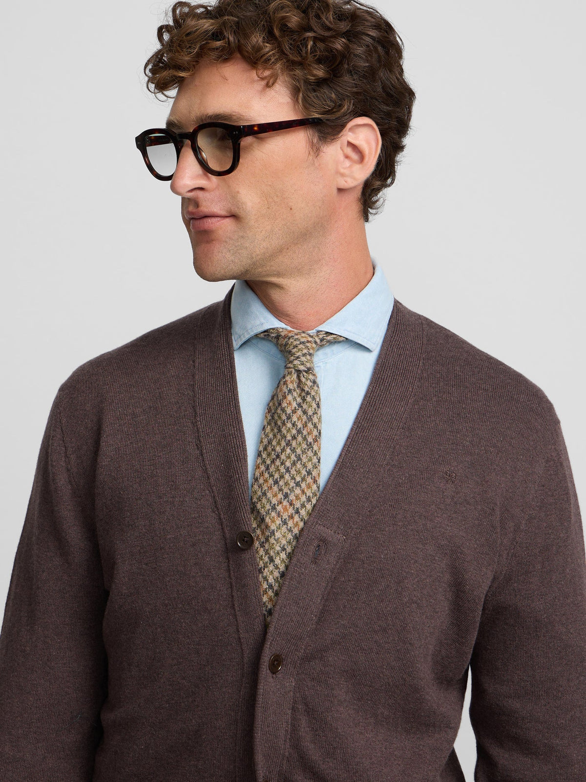 Cardigan Silbon marrón. EspritCalafell