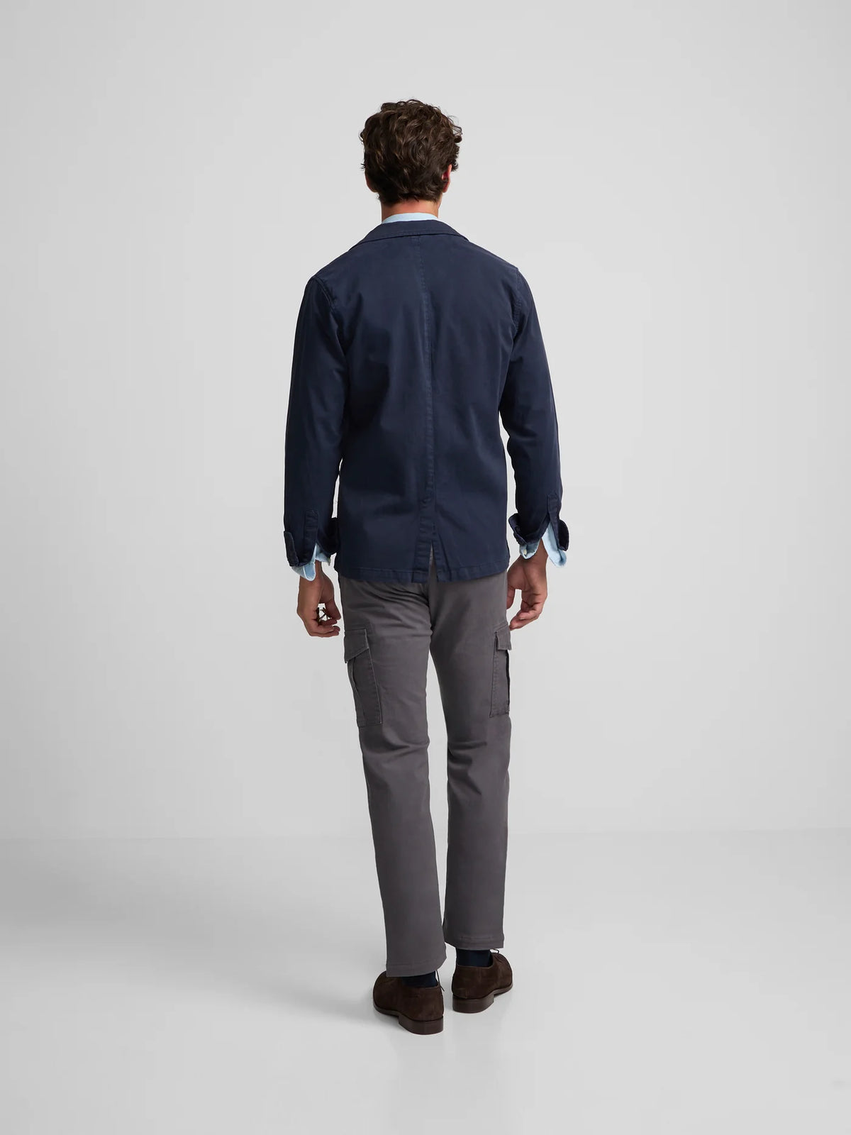Silbon semiblazer azul marino. EspritCalafell