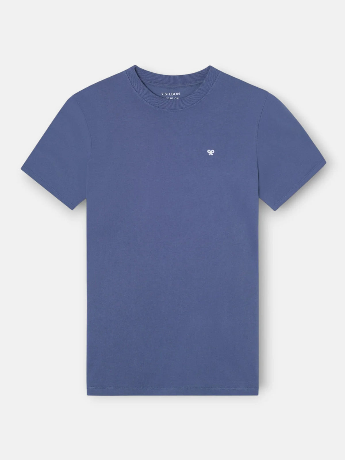 Silbon camiseta azul indigo les Raquettes. EspritCalafell