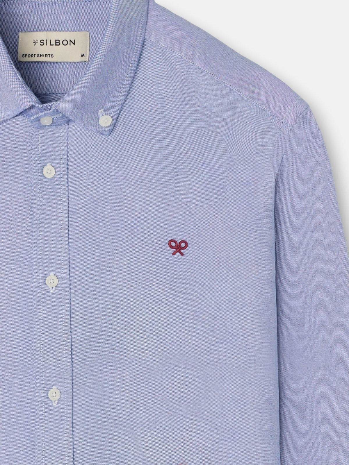 Silbon camisa vestir oxford navy. EspritCalafell