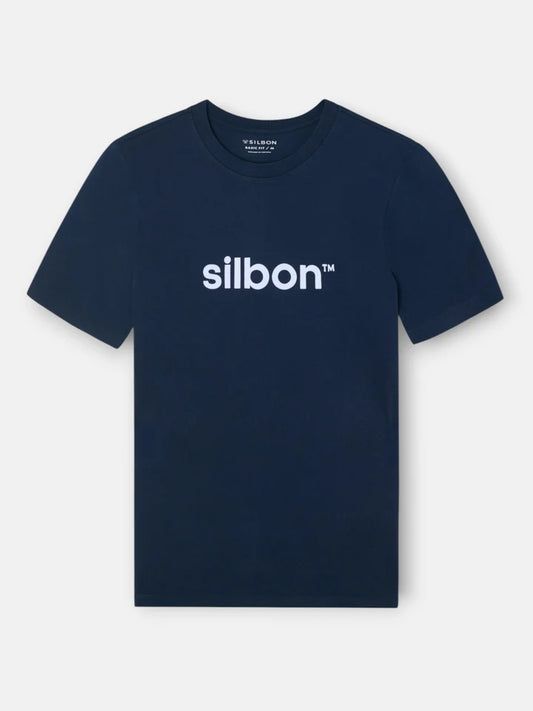 SILBON CAMISETA FLOCK AZUL MARINO