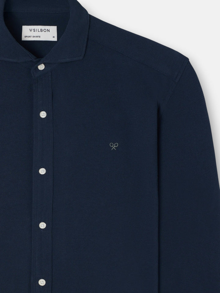 SILBON CAMISA SPORT PIQUE ELASTICA