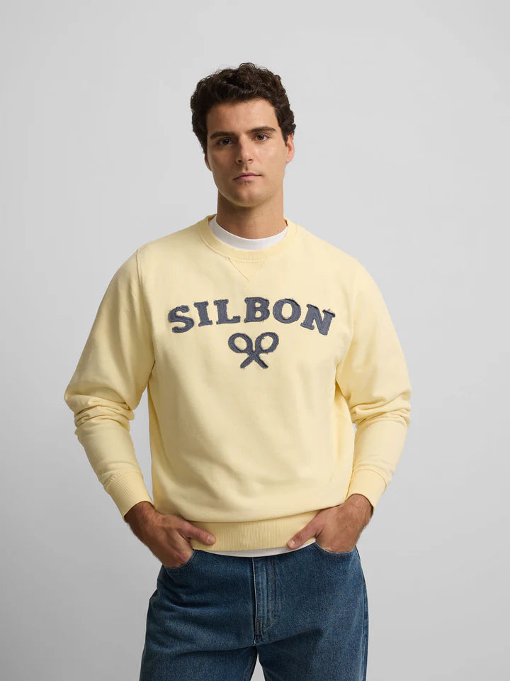 SILBON SUDADERA LOGO RAQUETAS