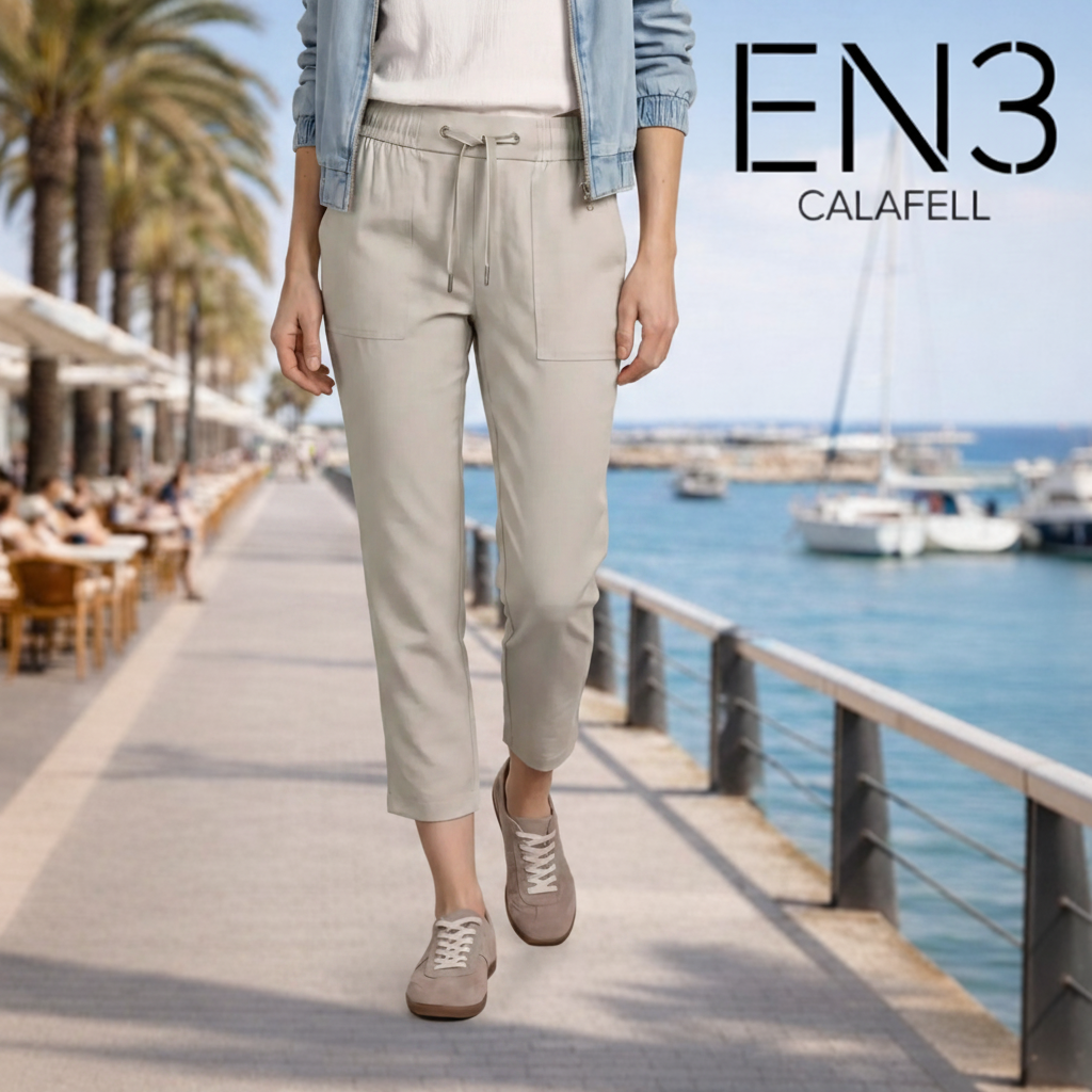 STREET ONE PANTALONES TOBILLEROS ELASTICOS