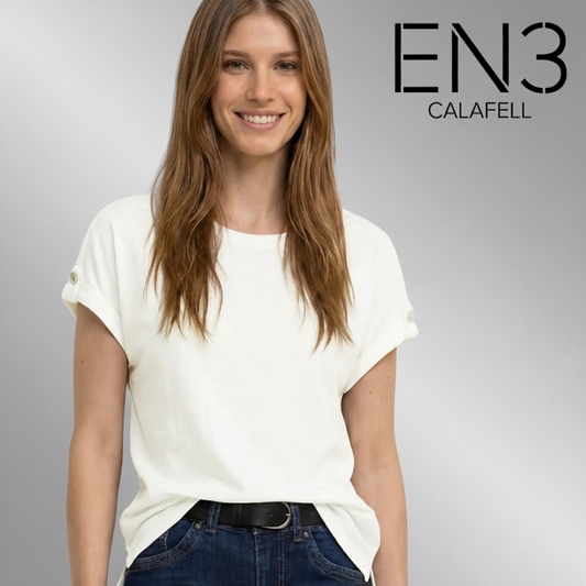 STREET ONE CAMISETA DE ALGODON BLANCA