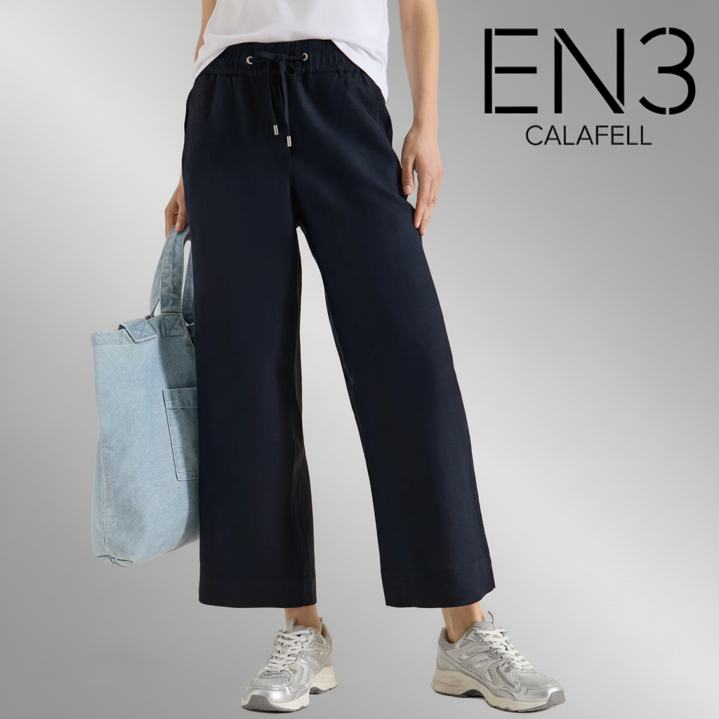 CECIL PANTALON MEZCLA DE LINO Y ALGODON