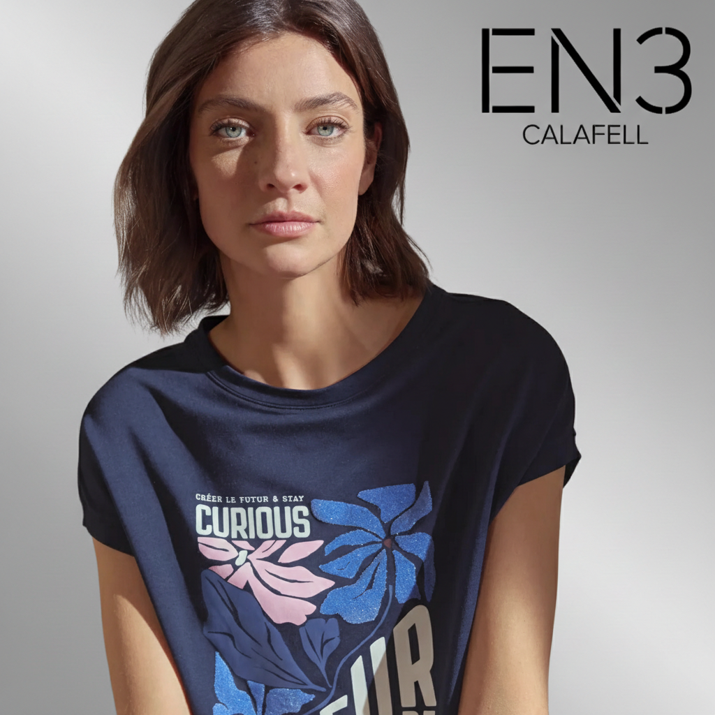 EN3CALAFELL CAMISETA ESTAMPADA CECIL