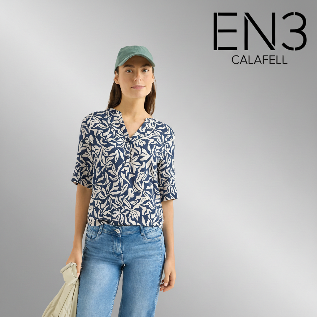EN3CALAFELL BLUSA ESTAMPADA CECIL