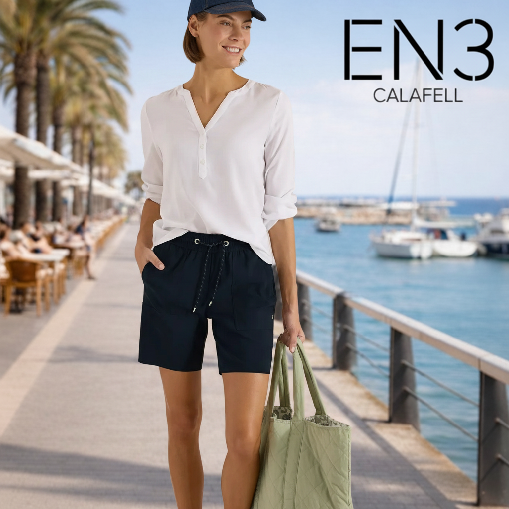 CECIL PANTALON CORTO CINTURA AJUSTABLE