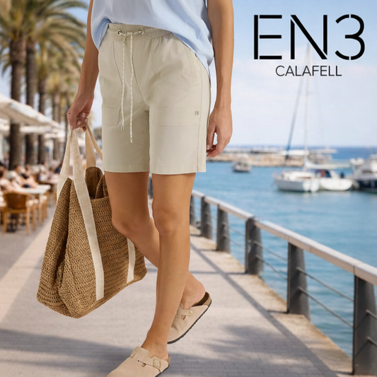 CECIL PANTALON CORTO CINTURA AJUSTABLE