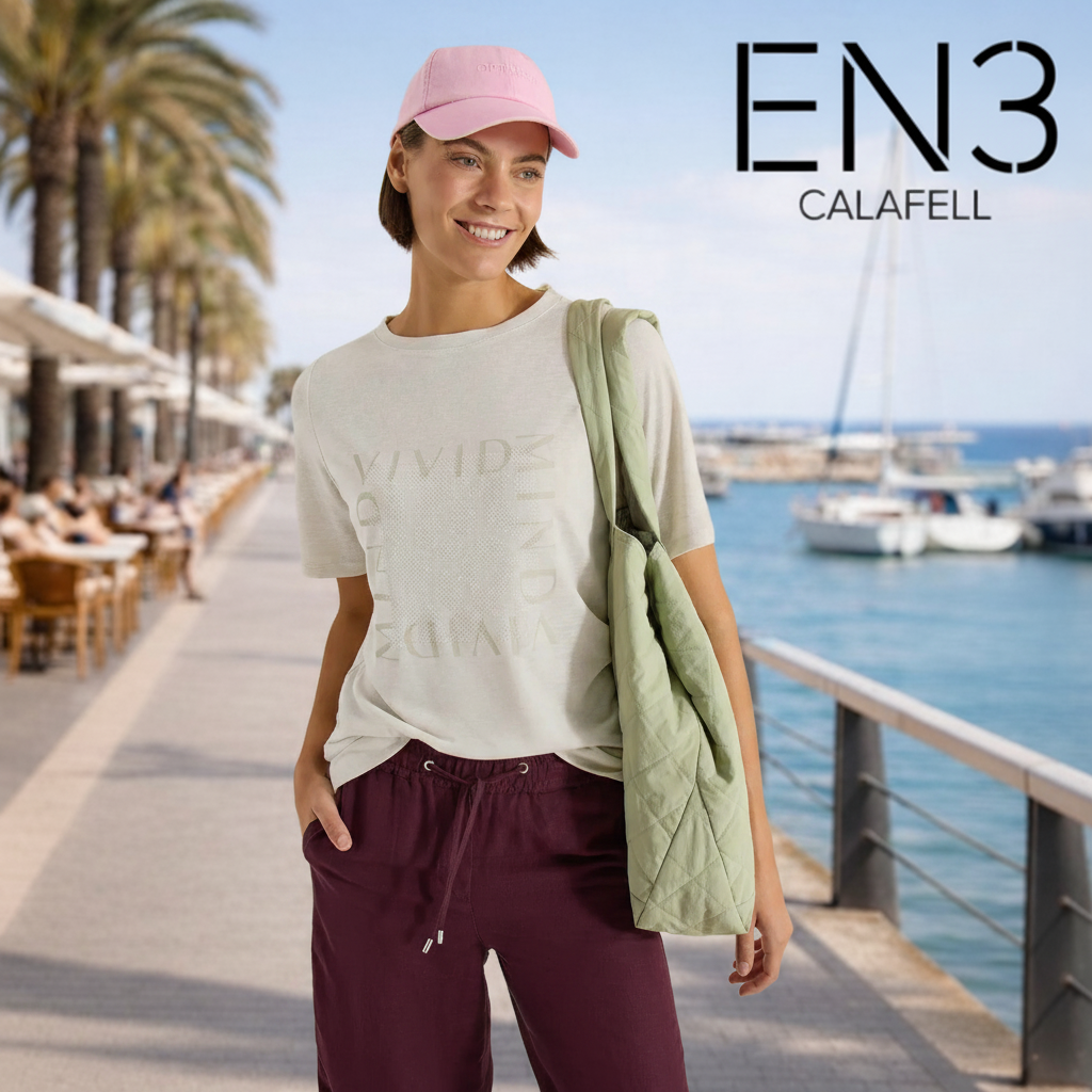 CECIL CAMISETA DE PUNTO ASPECTO LINO
