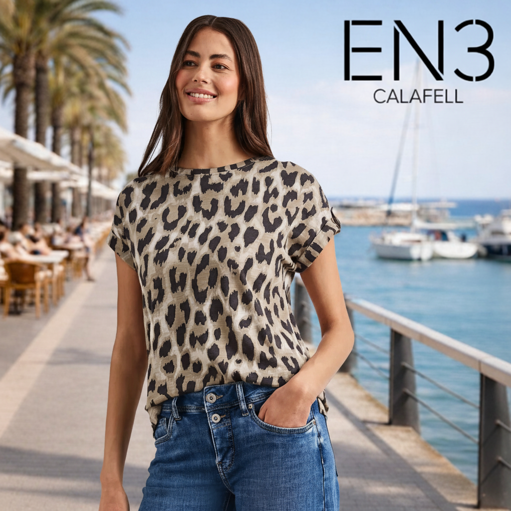 STREET ONE CAMISETA ANIMAL PRINT
