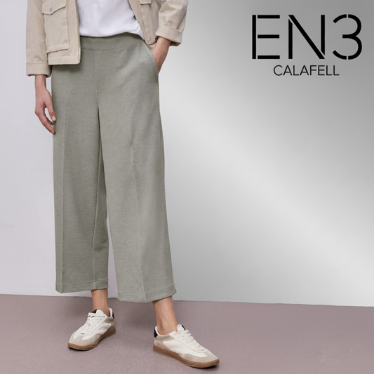 STREET ONE PANTALON DE PIQUE ELASTICO