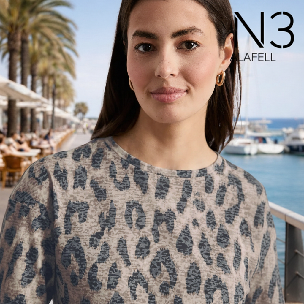 STREET ONE CAMISETA MANGA CORTA ANIMAL PRINT