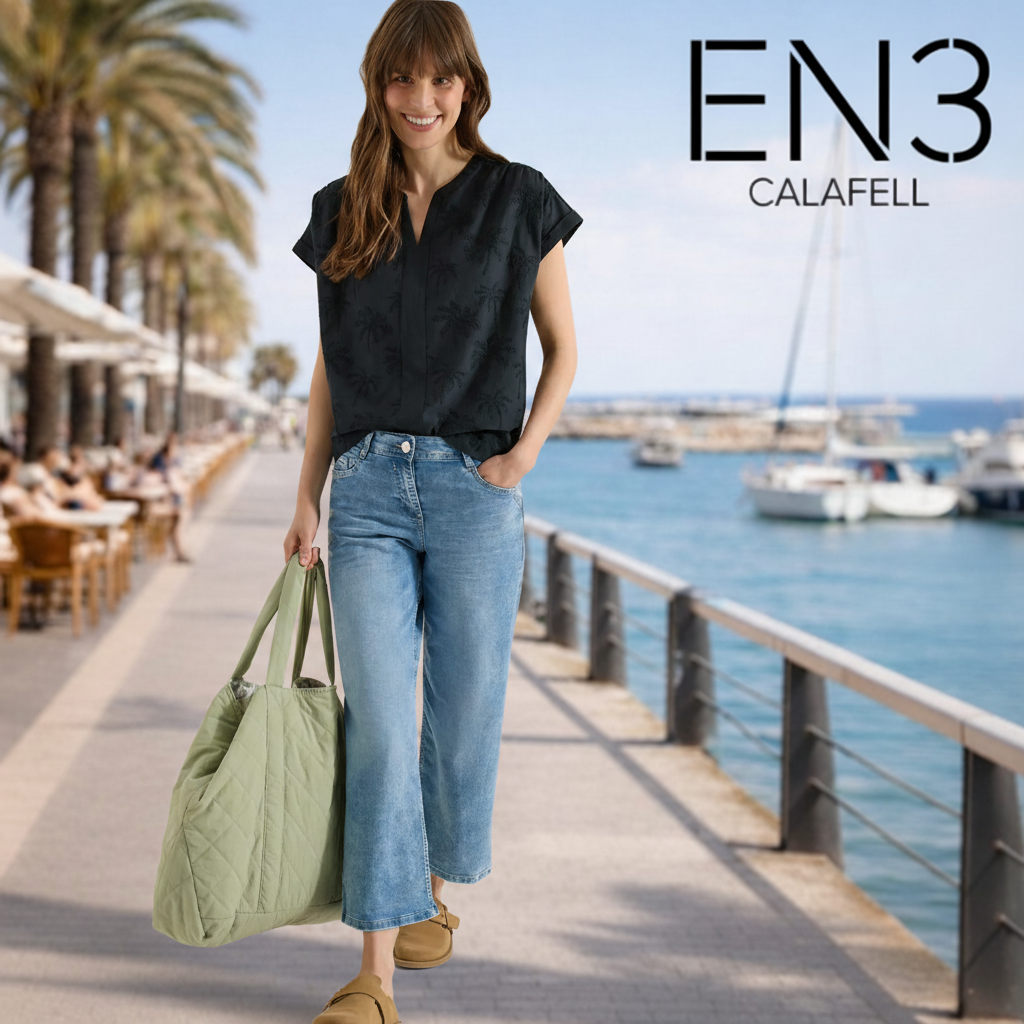 CECIL  BLUSA DE VERANO DETALLES BORDADOS