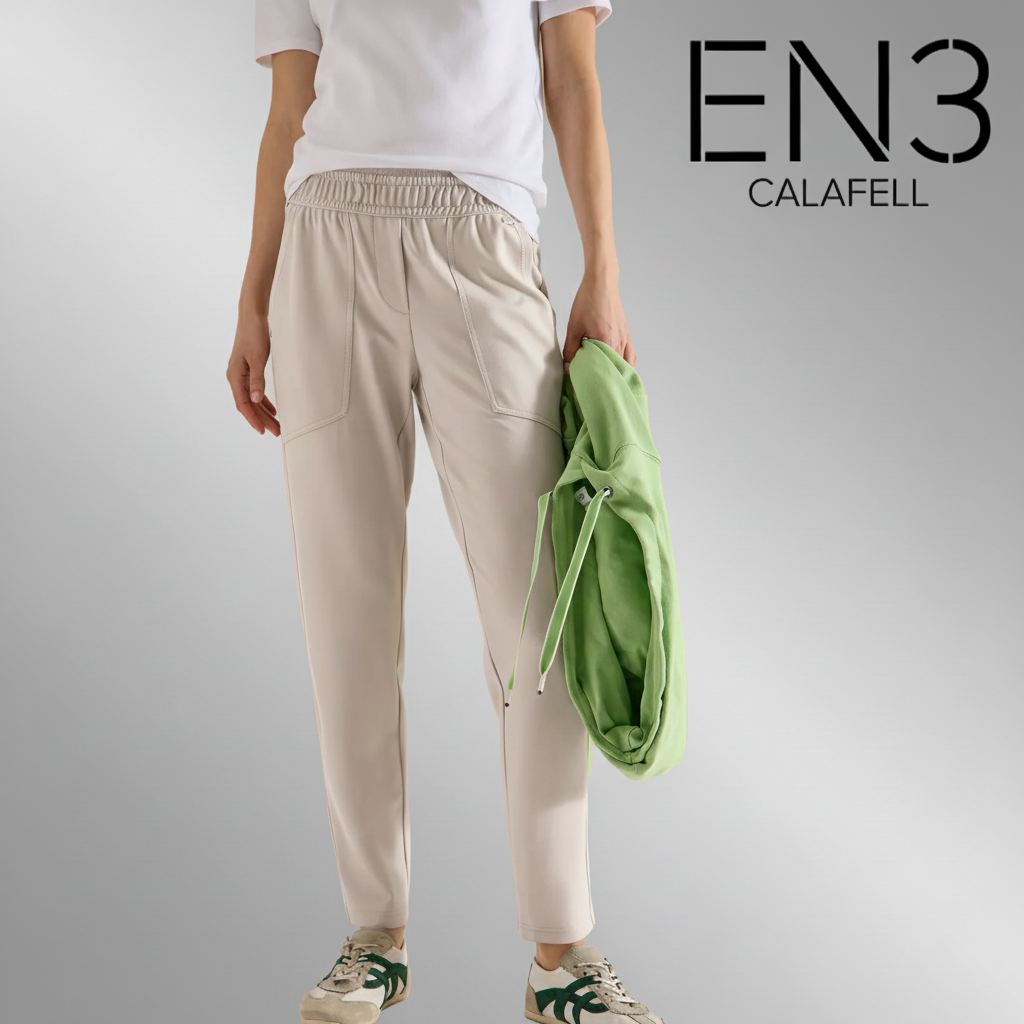 CECIL PANTALONES DE PUNTO ELASTICOS ESTILO DEPORTIVO