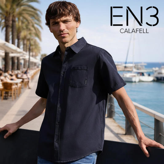 STREET ONE CAMISA MANGA CORTA AZUL MARINO