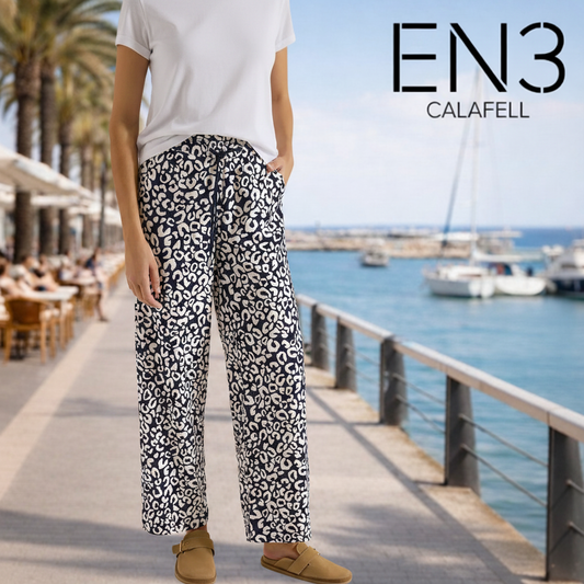 CECIL PANTALONES HOLGADOS ESTAMPADOS