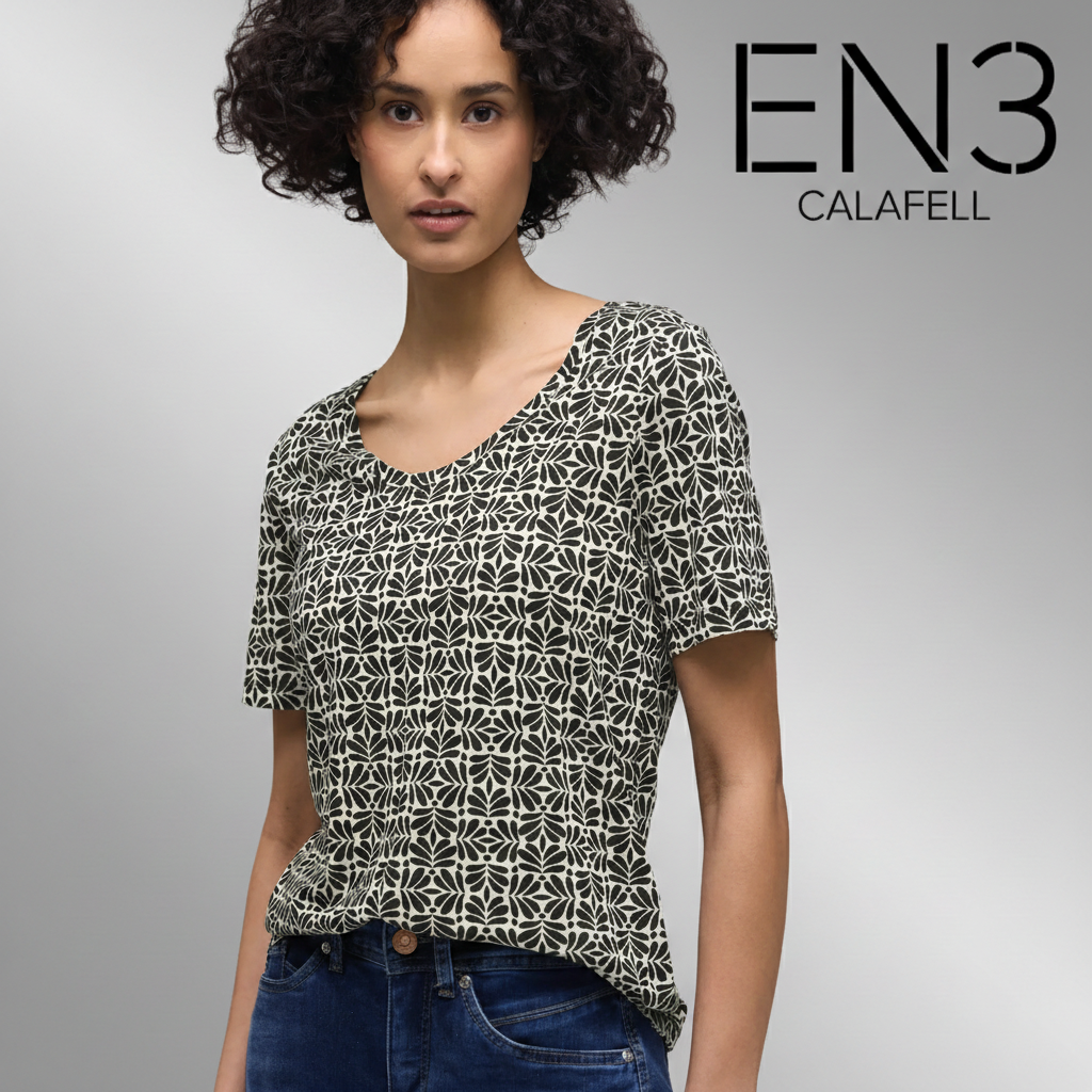 EN3CALAFELL CAMISETA ESTAMPADA ELASTICA STREET ONE