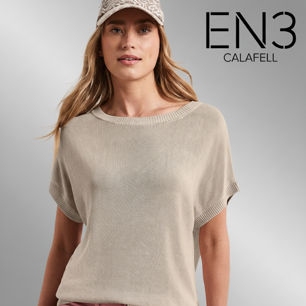 STREET ONE CAMISETA DE PUNTO BEIG