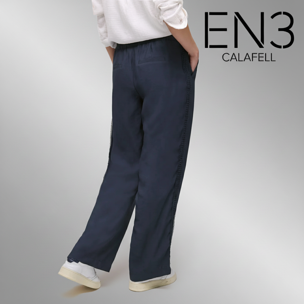 STREET ONE PANTALONES HOLGADOS AZULES