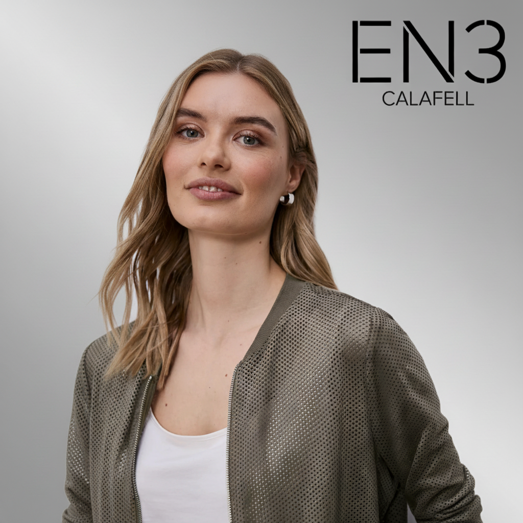 STREET ONE CHAQUETA CALADA VERDE