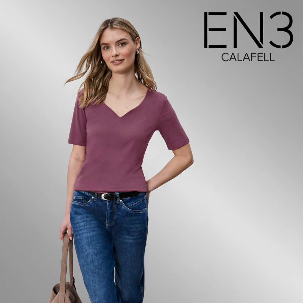 STREET ONE CAMISETA DE PUNTO ESCOTE CORAZON