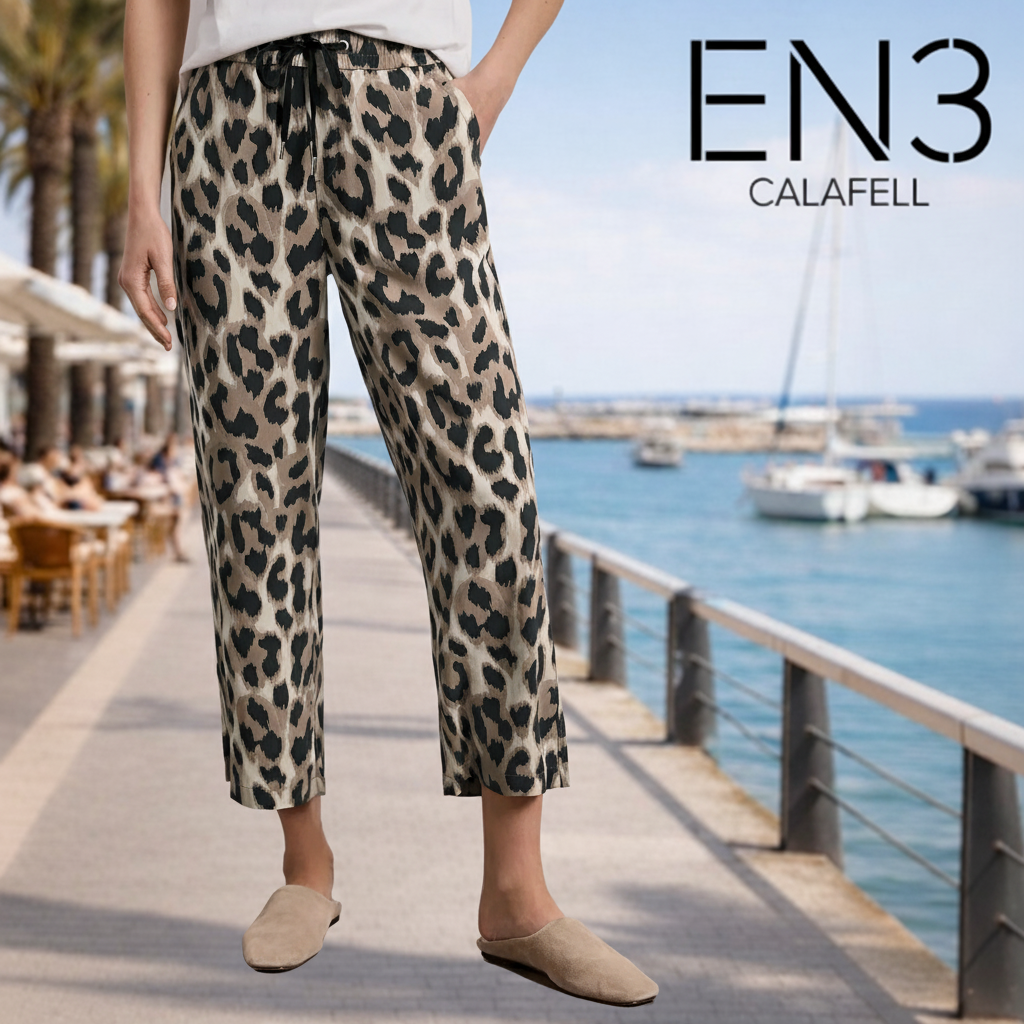 STREET ONE PANTALONES TOBILLEROS DE VERANO HOLGADOS