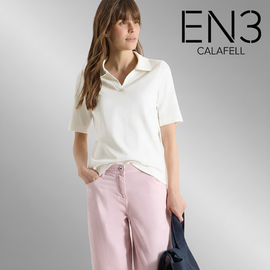 CECIL CAMISETA POLO DE ALGODON ESTILO DEPORTIVO