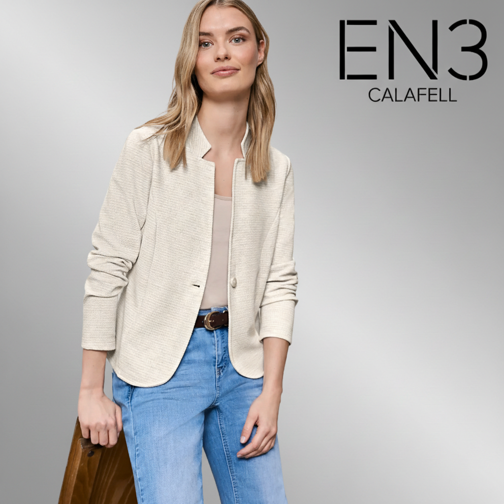 EN3CALAFELL BLAZER SOLAPA TIPO MUESCA STREET ONE
