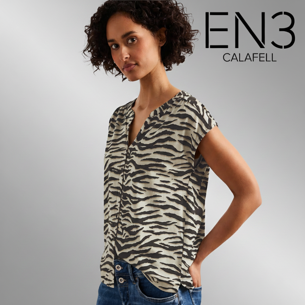 STREET ONE CAMISETA DE PUNTO ANIMAL PRINT