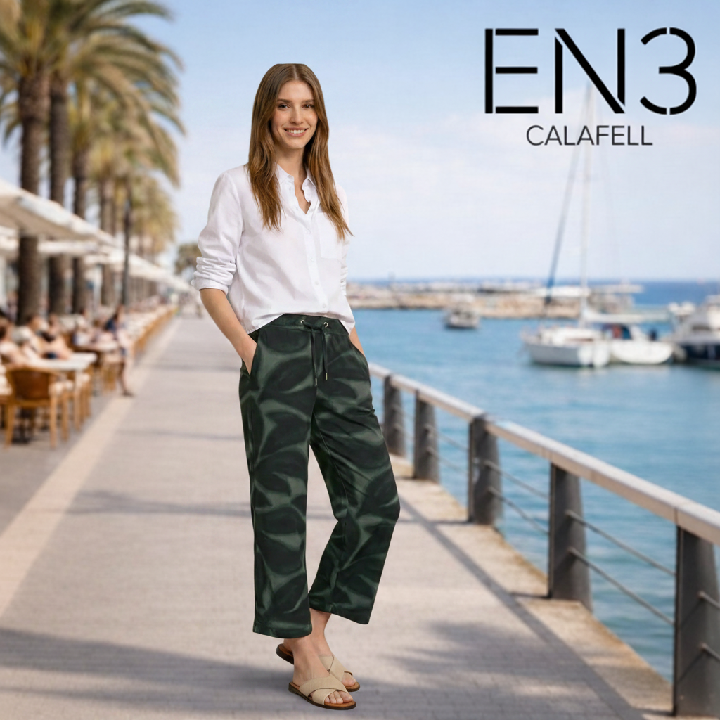 STREET ONE PANTALONES TOBILLEROS DE VERANO HOLGADOS