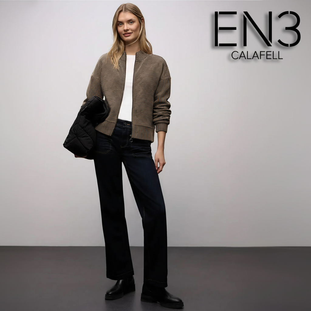 EN3CALAFELL SUDADERA STREET ONE BICOLOR