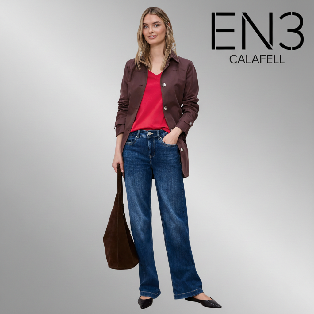 EN3CALAFELL CAMISETA BASICA  ROJA STREET ONE