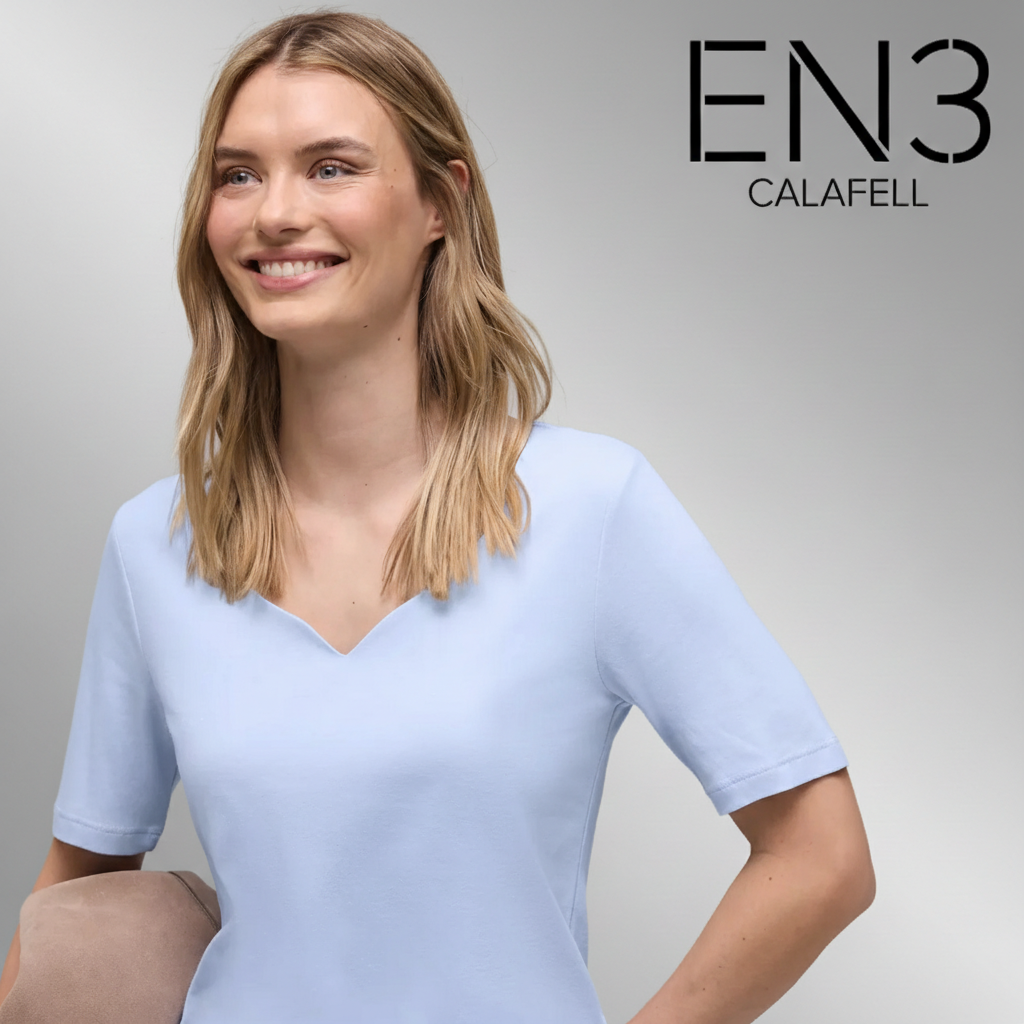 EN3CALAFELL CAMISETA BASICA  ESCOTE CORAZON STREET ONE