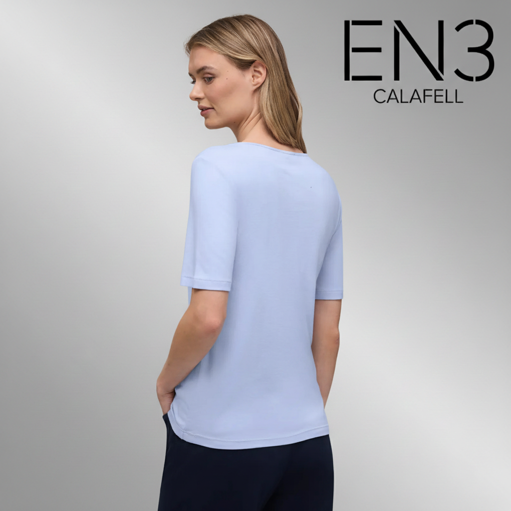 EN3CALAFELL CAMISETA BASICA  ESCOTE CORAZON STREET ONE