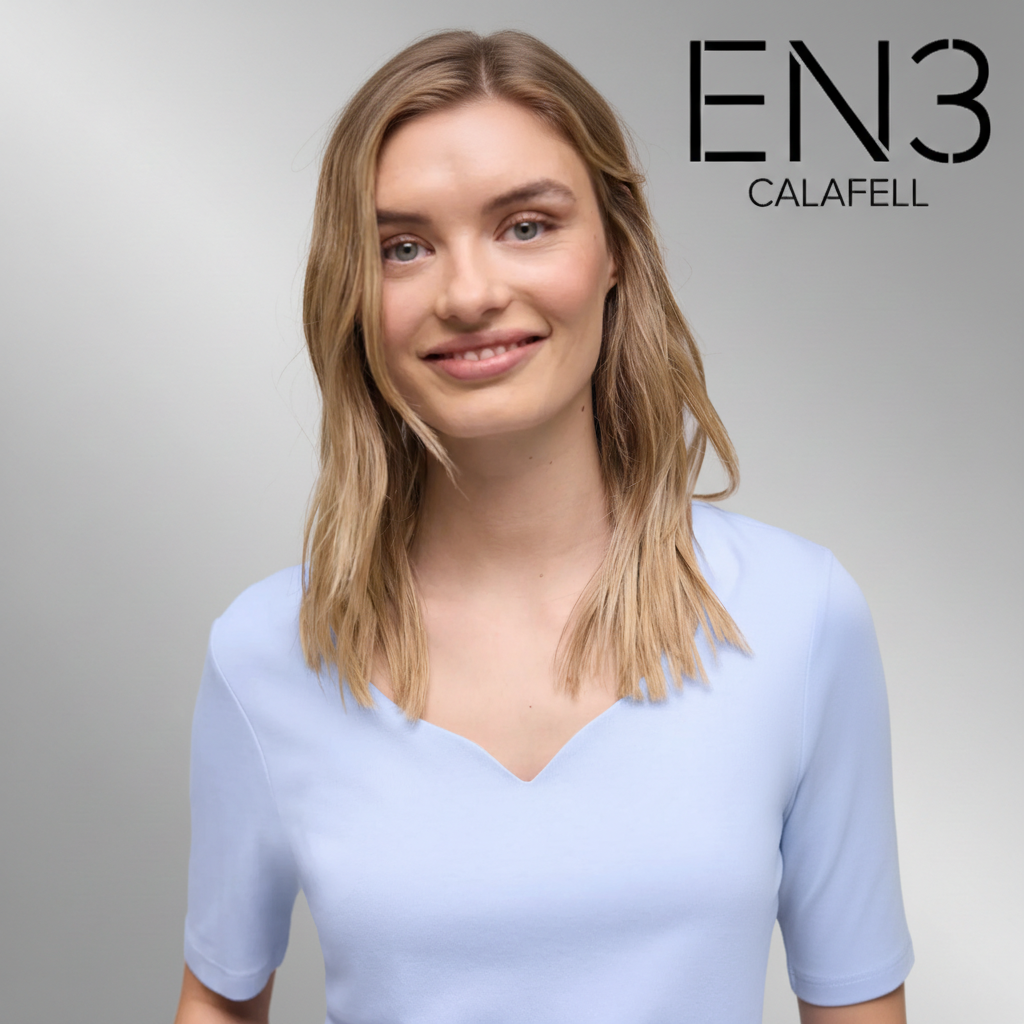 EN3CALAFELL CAMISETA BASICA  ESCOTE CORAZON STREET ONE