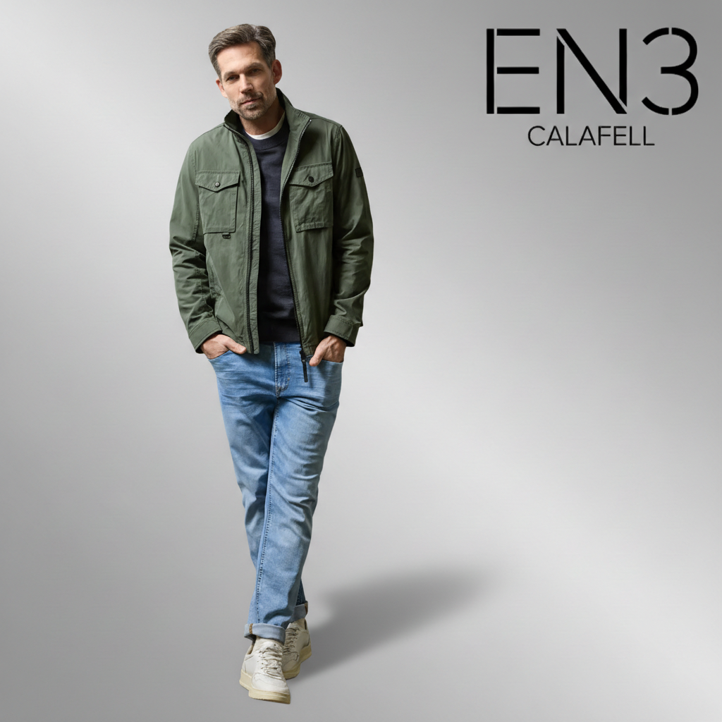 EN3CALAFELL CHAQUETA DEPORTIVA ASPECTO LAVADO STREET ONE