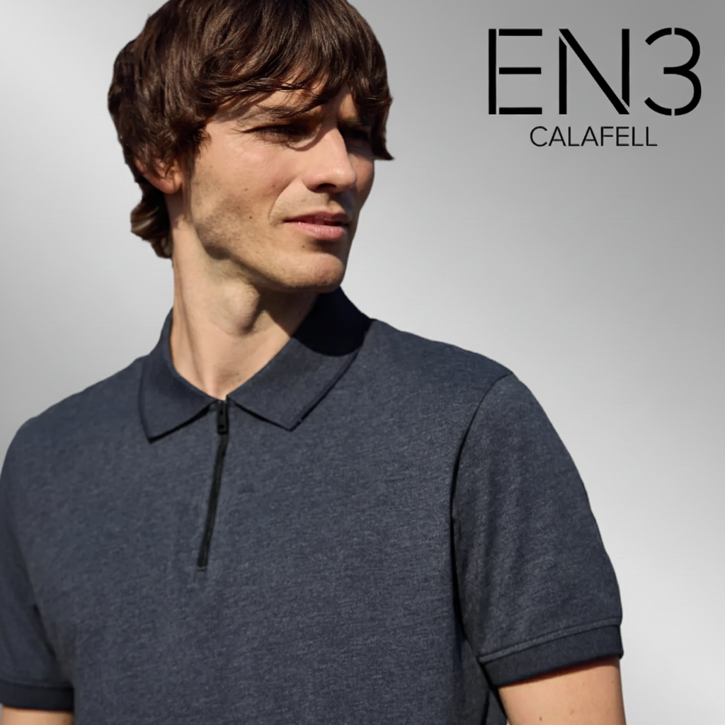 STREET ONE POLO BASICO MEDIA CREMALLERA